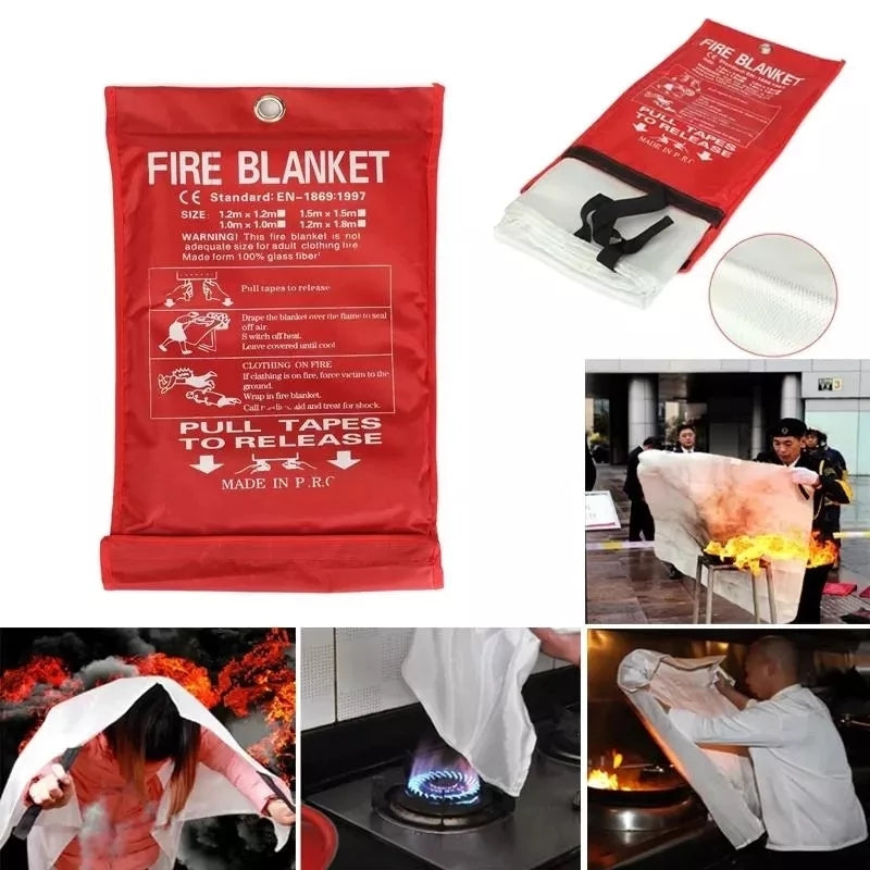Fiber Glass Fire Blanket - Scorch Safe
