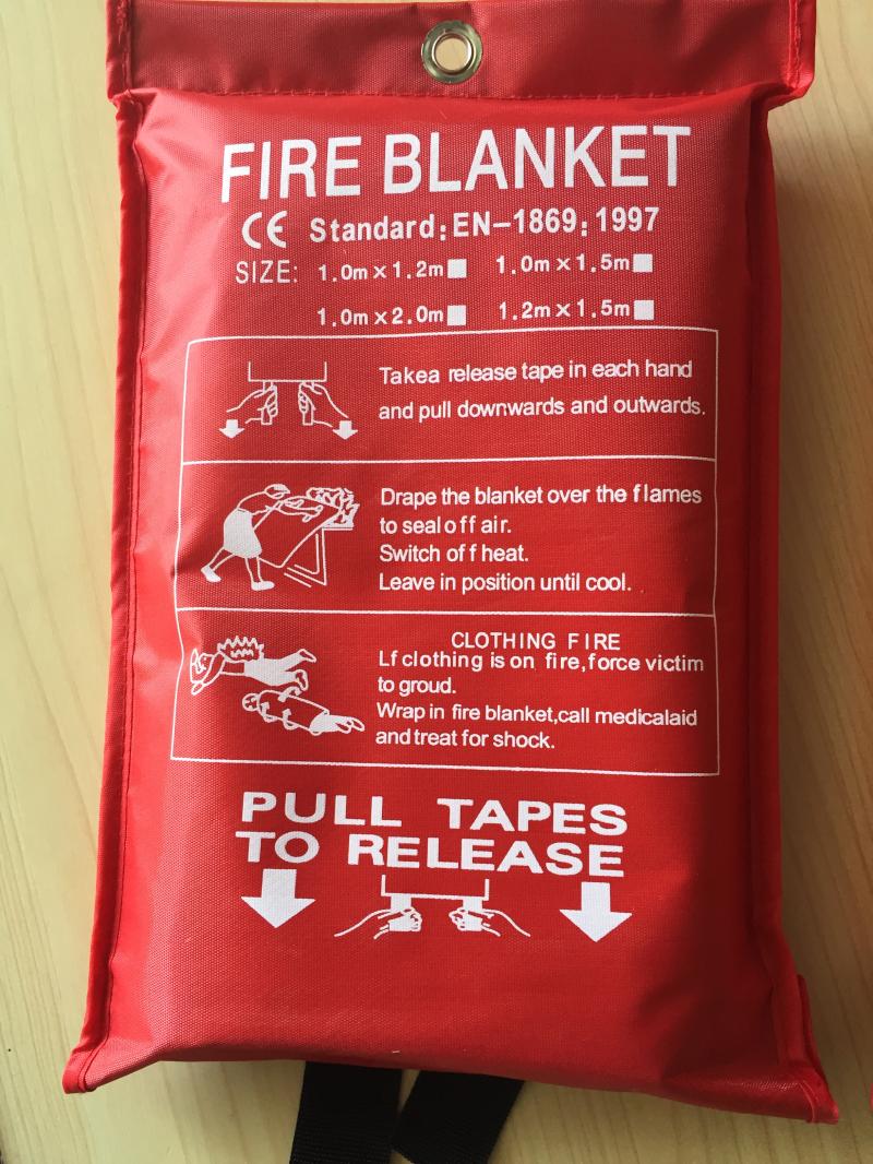 Fiber Glass Fire Blanket - Scorch Safe